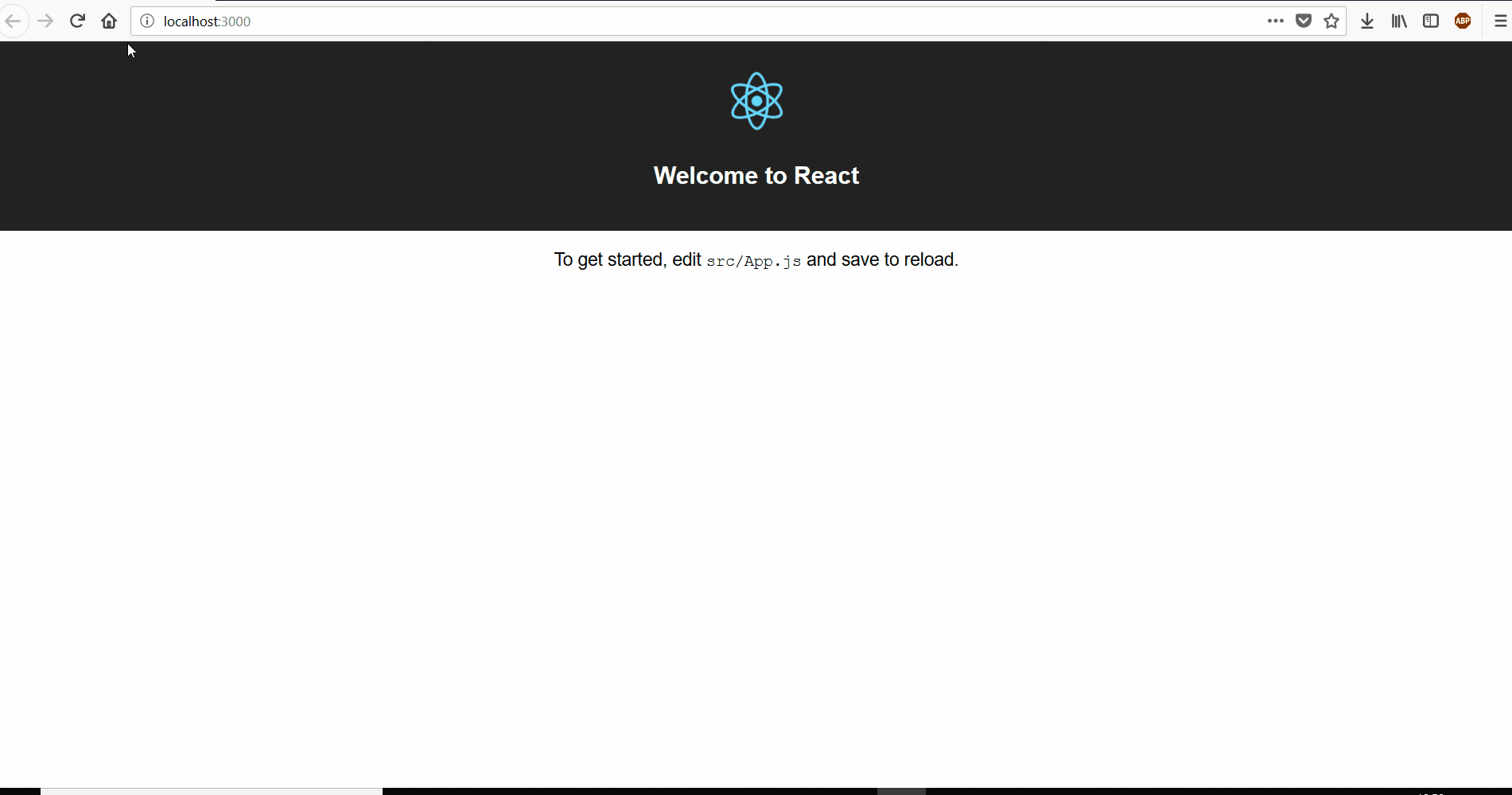 Example image for React Welcome Page